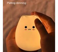 LED lampe de nuit décoration lampe de table batterie mignon rêve chat coloré vacances créatif charge ampoule G