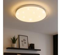 Plafonnier LED effet étoile DIMMABLE lumière du jour REMOTE CONTROL lampe V-TAC 14741