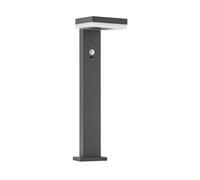 LED Lampe Solaire Laira (Moderne) en Noir Aluminium (1 lampe,à), Eclairage Exterieur Jardin