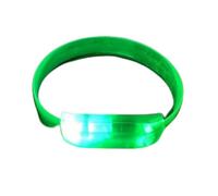 LED Light-Up Bracelet, Multi-Color Transparent Flashing Wristband, Light Ba