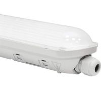 LED Line Lampe Led pour locaux humides IP65 étanche 148cm 7150lm 55W 4000k blanc neutre Lampe à vasque pour l'extérieur et l'intérieur, garage, cave, atelier, etc.