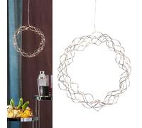 LED Lumières Noël Fenêtre Bou hrome Ø30cm Extra Blanc Chaud 2200K