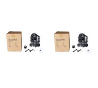 LED Moving Head Light, 75W Super Lumineux, faisceau de gobos à 3 prismes, 2 pièces, prise EU