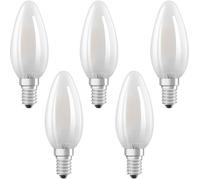 LED N/A OSRAM HOMELIGHTING 4058075090682 4.2 W = 40 W blanc chaud (Ø x L) 35 mm x 100 mm 5 pc(s)