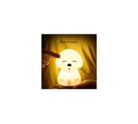 Led night lamp touch sensor silicone animal light coloré enfant cadeau de vacances