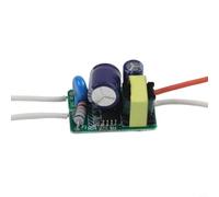 LED Pilote non isolé 6-24 W Bloc d'alimentation à large portée Transformateur pour lampes LED Projecteur de plafond Lumière de panneau Courant d'entrée 85-265 V AC Compact Léger Fonctionnement sûr