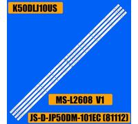 LED Rétro-Éclairage Bande 10 Lampe Pour K50DLJ10US D50-M30 V500DJ6-QE1 JS-D-JP50DM-101EC(81112) RC50B19S-4KSM MS-L2608 V1 R72-50D04-024 ""Nipseyteko®