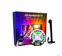 LED Rétroéclairage 3.8M Bande de Lumière avec Télécommande pour TV Bicyclette Ambiance