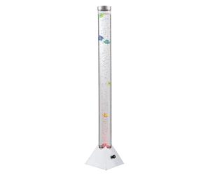 LED RGB colonne d'eau clair décoratif poisson lampadaire câble interrupteur changement de couleur