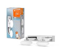 LED Smart + Lampe pour Salle de Bain Orbis Mur Elypse Chrome IP44 12W 1000lm
