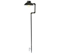 LED Solaire Lampe Extérieure Jardin Chemin Éclairage Ground Spike Plug Luminaire Antique Noir HARMS 507097