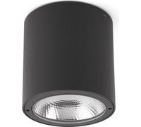LED Spot de plafond extérieur 8W 3000K IP54 gris foncé