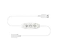 LED Strip Dimmer - 3-Button Lamp Brightness Adjusting Tool - 8-level Neon Light Dimmer - for Home Lighting Living Room Bedroom Dorm Apartment Family Gathering Study Movie Watching