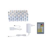 LED Stripe dimmable avec télécommande rétroéclairage LED bande autocollante lumière d'ambiance, couleur de lumière réglable, 11W 690lm blanc chaud-blanc froid, L 300 cm