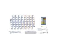 LED Stripe dimmable avec télécommande rétroéclairage LED bande autocollante lumière d'ambiance, couleur de lumière réglable, 22W 1410lm blanc chaud-blanc froid, L 300 cm