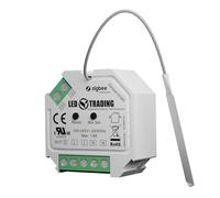 LED TRADING ZigBee - Contrôleur 230 V - Actionneur d'intensité - Intensité maximale : 200 W - Connexion LED - Commande par coupure de phase - Pour lampes LED à intensité variable, transformateurs et
