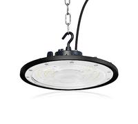 LED UFO High Bay Lumière 200W,Fosingut 20000lm Projecteur LED Industriel,6500K IP65 Étanche Plafonnier LED UFO Spot Lustre Intérieur,Lampe Atelier Éclairage d'entrepôt pour Stade,Garage,Usine,Gym,Hall