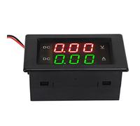 LED Voltmètre Numérique 300V, Ampèremètre 50A
