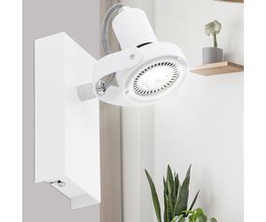 LED Wand Spot ALU blanc Lampe Spot réglable Salon Eclairage Lampe EGLO 94646