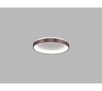 LED2 1271658CSTW Plafonnier BELLA SLIM 48, CF CASAMBI TW 38 W 3000 K-4000 K marron