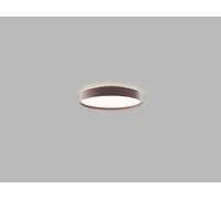 LED2 1275858D Plafonnier TORO 40, référence, CF DALI/PUSH DIM 32+8 W 3000 K/4000 K marron