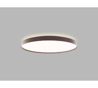 LED2 1276058D Plafonnier TORO 80, référence, CF DALI/PUSH DIM 80+12 W 3000 K/4000 K marron