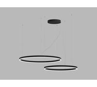 LED2 3274653CSTW Suspension CIRCLE SET 2 P-Z, B CASAMBI TW 104 W 3000 K-4000 K noir
