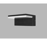 LED2 5400154D Applique murale d'extérieur HUGO II, DALI/PUSH 9 W 3000 K/4000 K, anthracite
