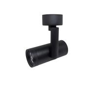 LEDart spot à fixer ILYAS 20W dimmable Triac intensité variable & angle focus ajustable 15°-55° Ra90 éclairage tableaux et effet lumineux (Noir)
