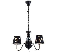 Ledea Batley lampe suspendue 3x60 W noir 50203105