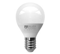 LEDECO Ampoule Sphérique Argent Electronique E14 600lm 7W 4000K