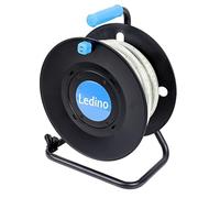 Ledino Wickede Bande lumineuse LED 25 m Blanc neutre 4000 K 32 500 lm 600 W 180 LED/m IP65 Guirlande lumineuse LED haute performance pour chantiers, événements, halls et extérieurs, éclairage