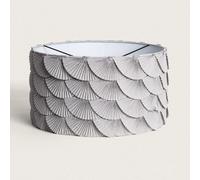 Abat-Jour Lampe Toile Anabela Gris