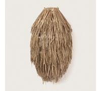 Ledkia Abat-jour Suspension Fibres Naturelles Ramé