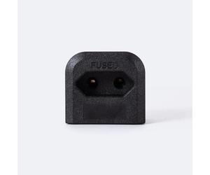 Ledkia Adaptateur prise E vers G - Noir