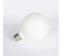 Ledkia Ampoule LED Filament E27 12W 1440lm G95 Opal Cristal 2700K Blanc chaud