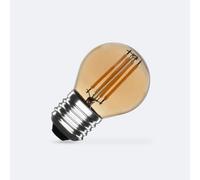 Ledkia Ampoule LED Filament E27 4W 360 lm G45 Gold No Flicker 2700K Blanc chaud