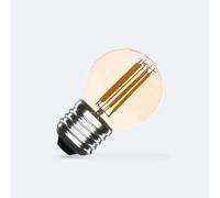 Ledkia Ampoule LED Filament E27 4W 470 lm Dimmable G45 Gold No Flicker 2700K Blanc chaud