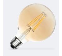 Ampoule Led Filament E27 8w 750 Lm Dimmable G95 Gold No Flicker 2700k Blanc Chaud