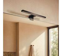 Ledkia Applique LED Salle de Bain 5W Carl Noire pour Miroir 6000K Blanc froid