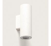 Applique Murale Extérieure Ciment Éclairage en Double Face Banjar Beige