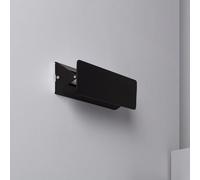 Ledkia Applique Murale LED 10W Aluminium Lars Noir 3000K Blanc chaud