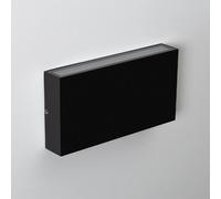 Ledkia Applique Murale LED Extérieure Luming II 10W Éclairage Double Face Rectangulaire Noire 4000K Blanc neutre