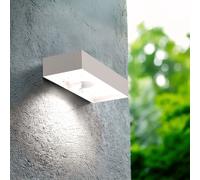 LEDKIA LIGHTING Applique Murale LED Extérieure 6W Karl Solaire Blanche 4000K Blanc neutre