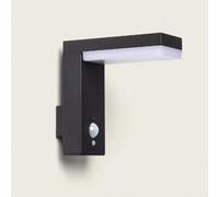 Applique Murale Extérieure Solaire LED Aluminium avec Détecteur de Mouvemen