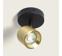 Ledkia Applique Orientable Aluminium Caleb 1 Spot Noir