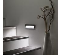Ledkia Balise LED Extérieure 2W en Saillie au Mur Chester 3000K Blanc chaud