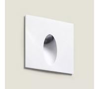 Balise Extérieure Led Carrée 3w Encastrable Au Mur Adam 2700k Blanc Blanc Chaud