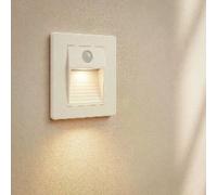 Ledkia Balise Murale LED Encastrable avec Détecteur PIR Olite 3000K Blanc Blanc chaud