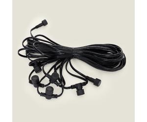 Ledkia Câble d'Éxtension EasyFit 12V 15 m avec 6 connecteurs 15 m